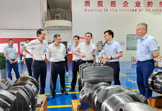 自治区工业振兴三年行动实施情况督察组到usdt网投娱乐股份开展调研